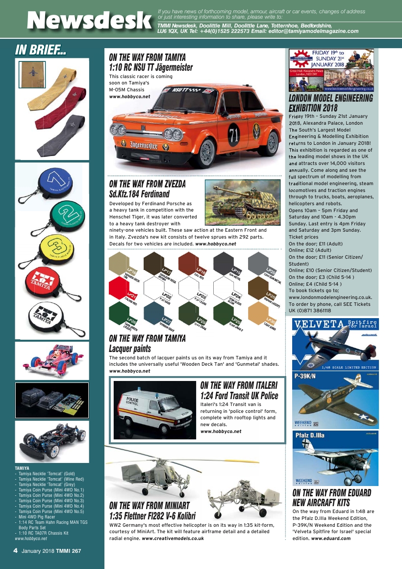 Tamiya Model Magazine 267 (2018-01)